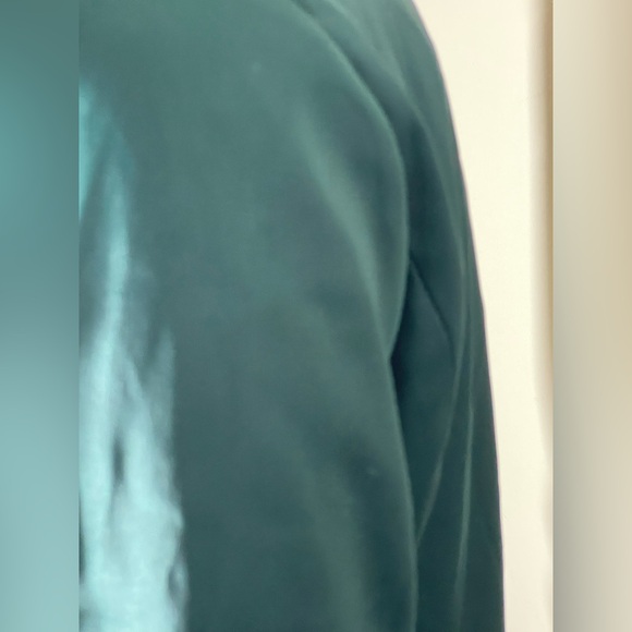 Sz 32 Vero Moda woman jacket/ blazer round long sleeve 3 pockets emerald green - Picture 13 of 13